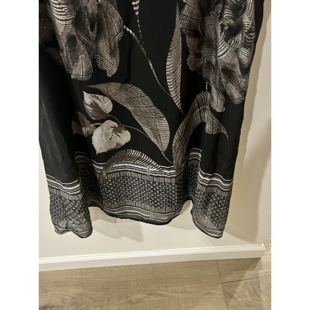 Sara Michelle Boho Graphic Floral Dress Womens L - Picture 4 of 6